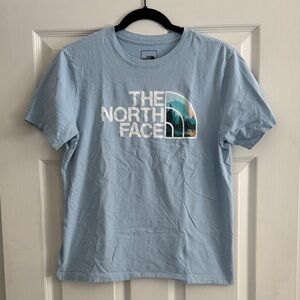 The North Face Sky Blue Logo Tee